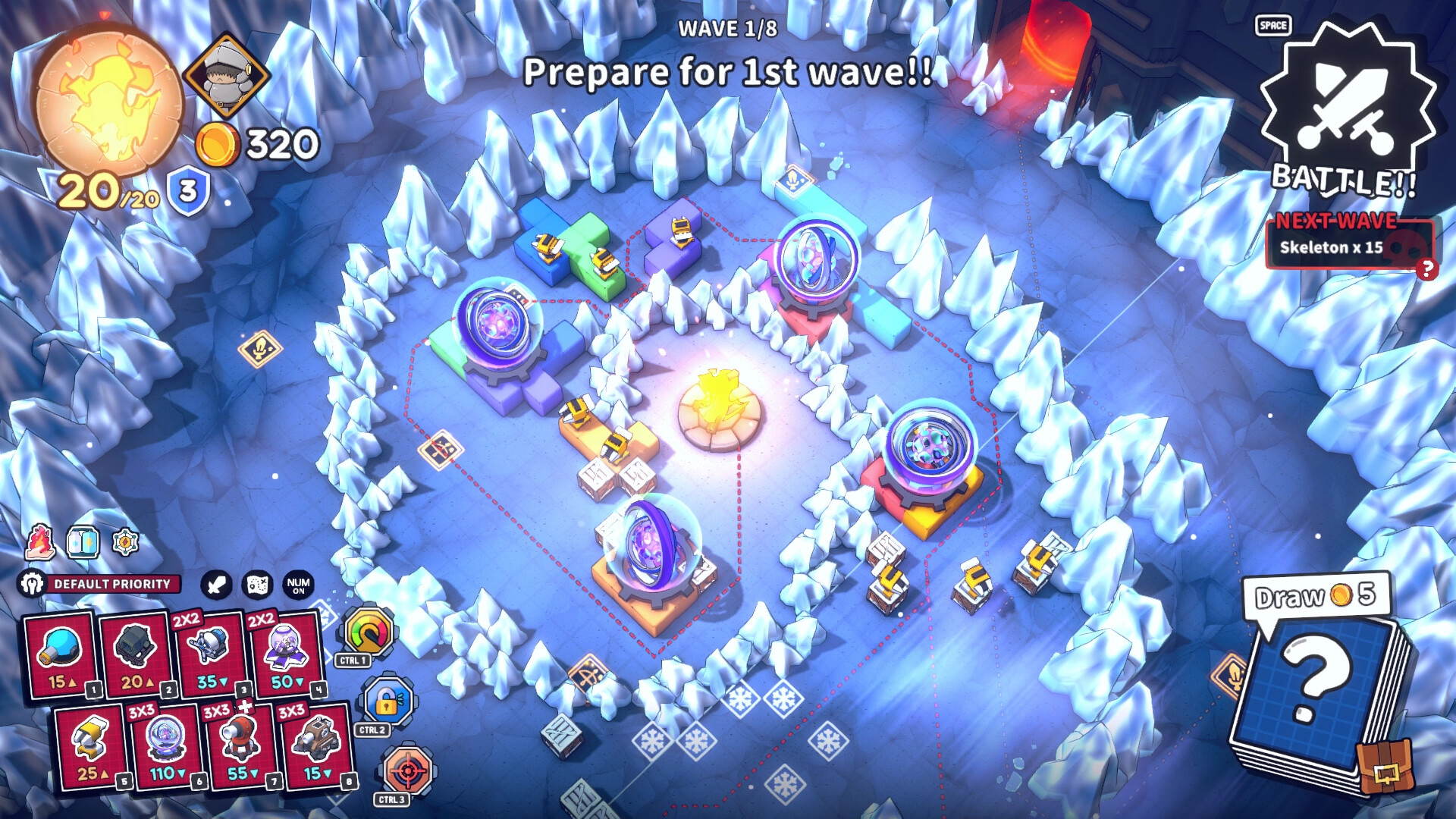 Endless mode survival illustration